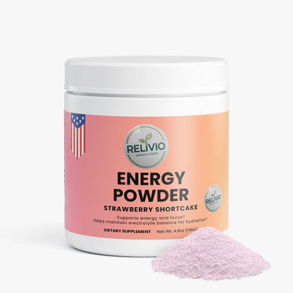 Energy Powder (Strawberry Shortcake)