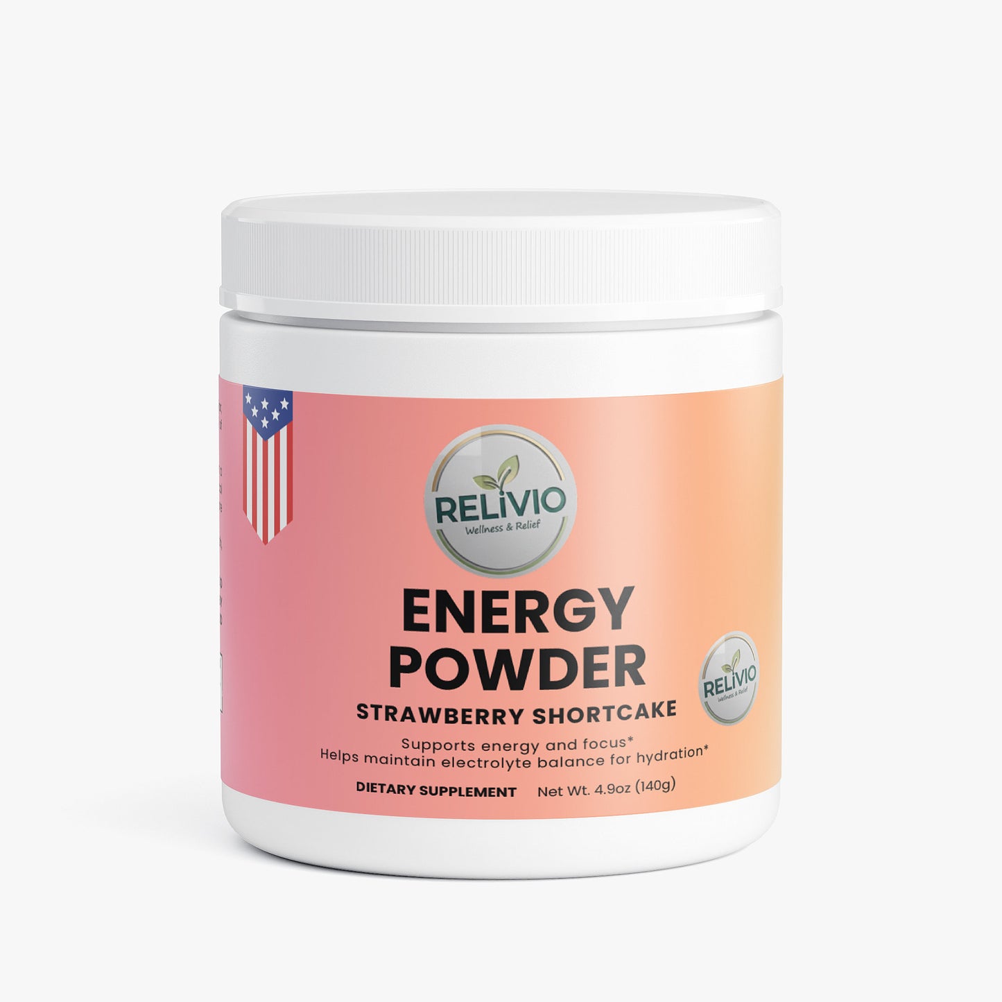 Energy Powder (Strawberry Shortcake)