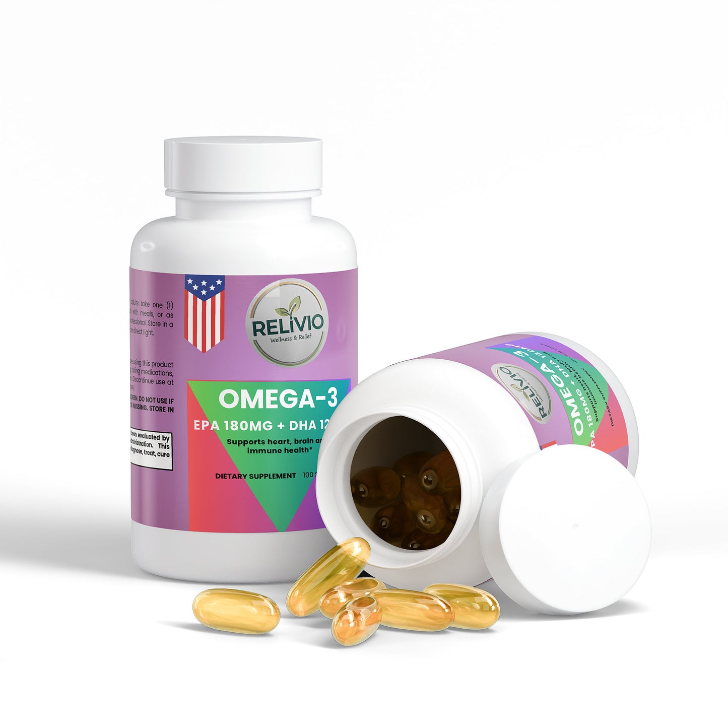 Omega-3 EPA 180mg + DHA 120mg