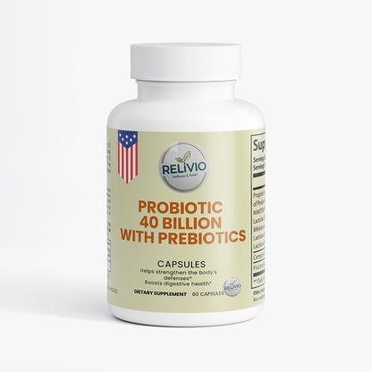 Probiotic 40 Billion with Prebiotics