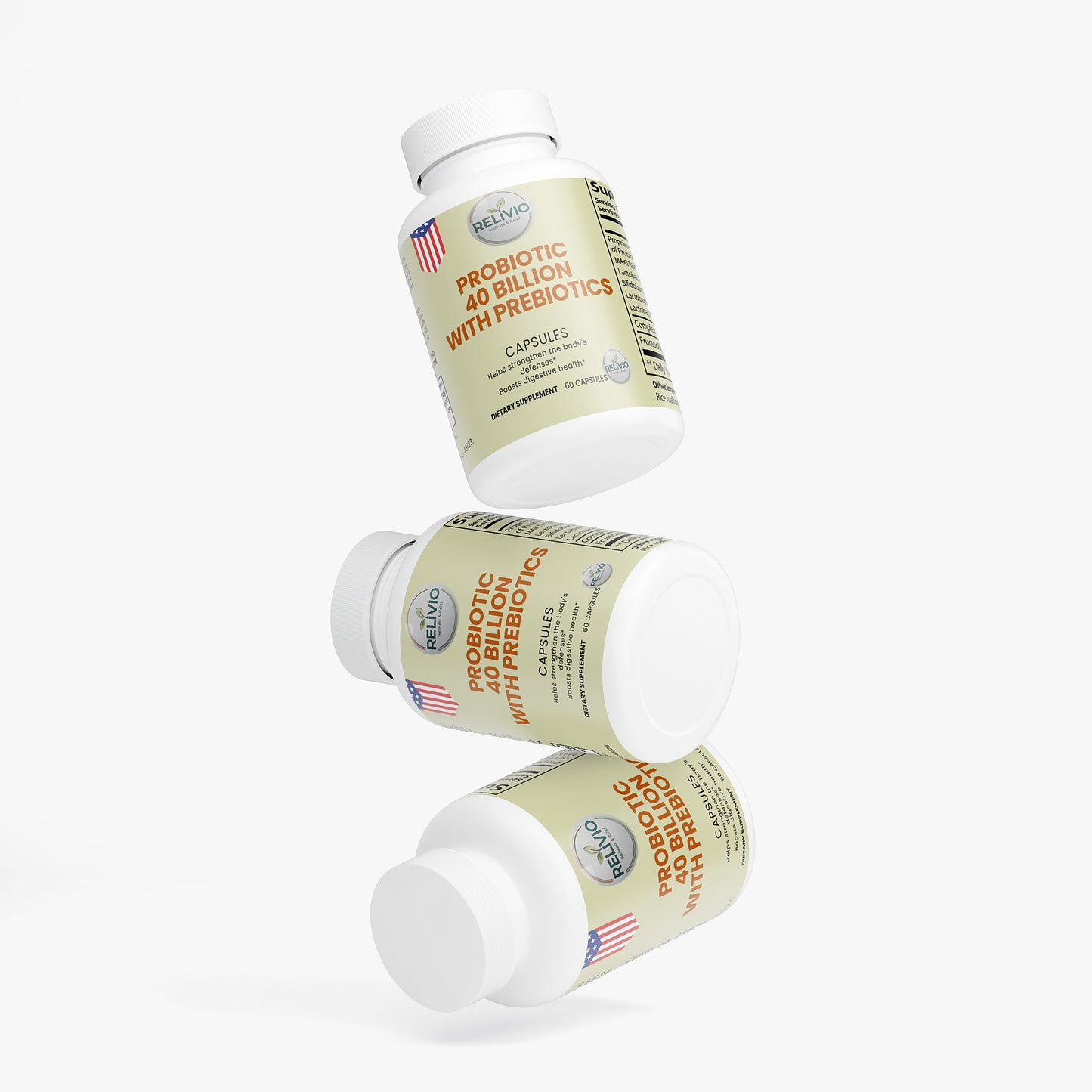 Probiotic 40 Billion with Prebiotics