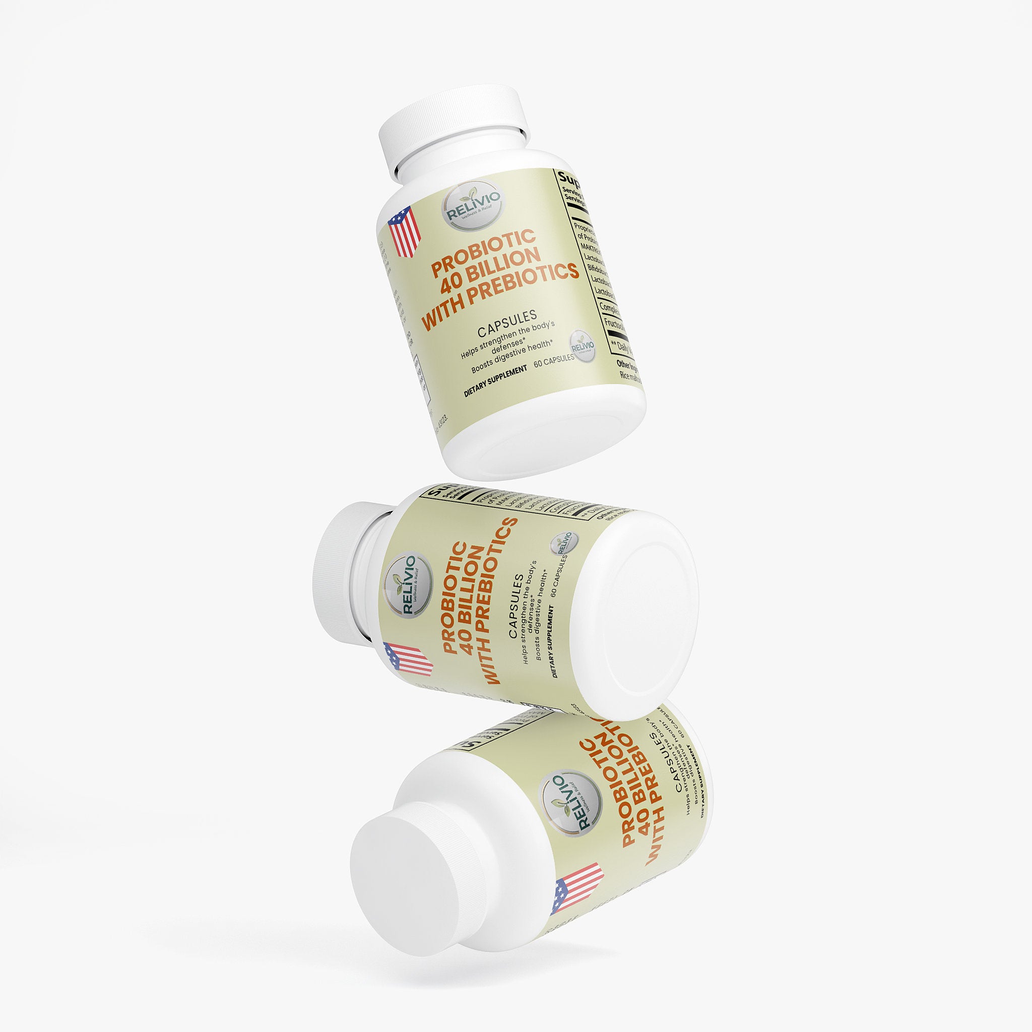 Probiotic 40 Billion with Prebiotics