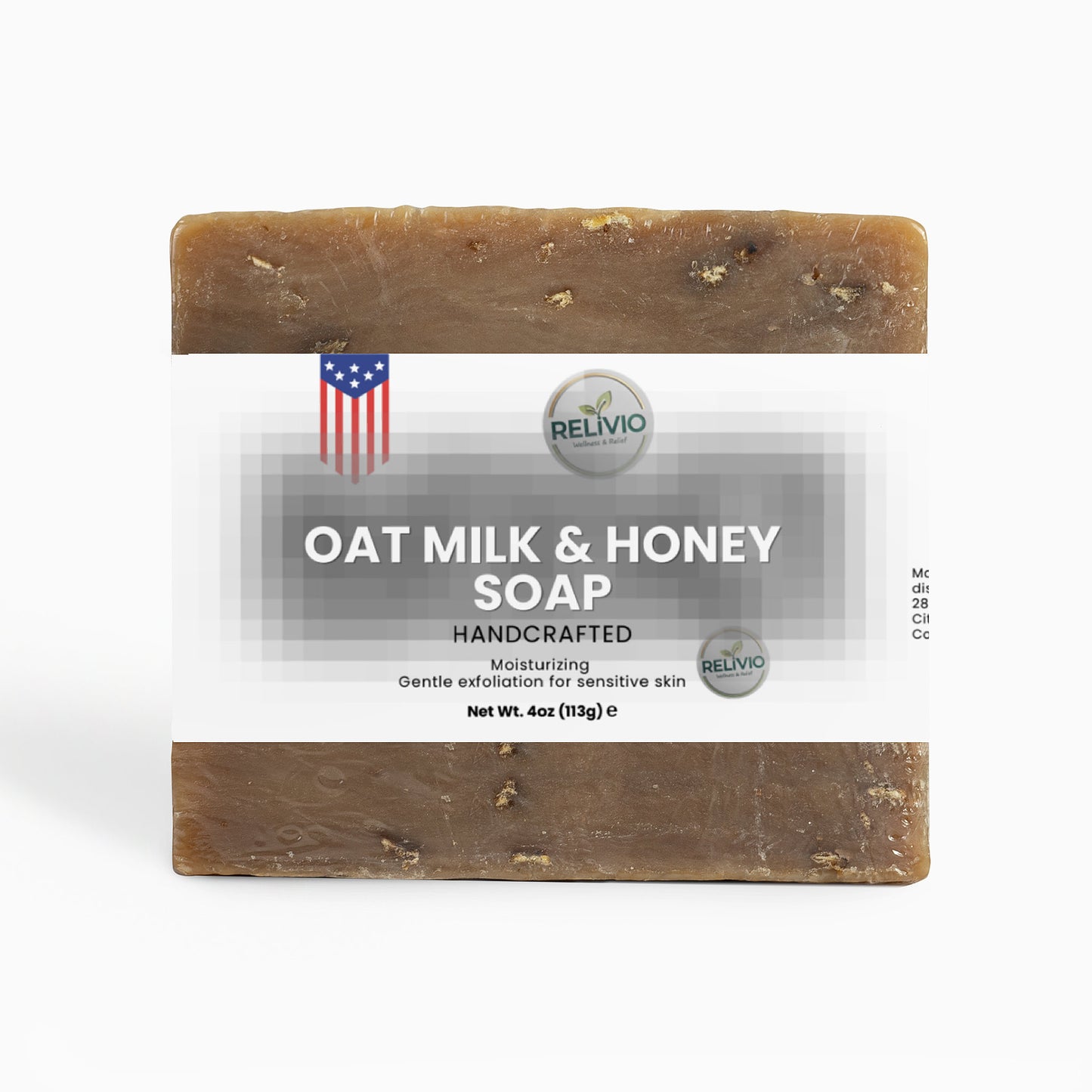Oat Milk Honey Soap