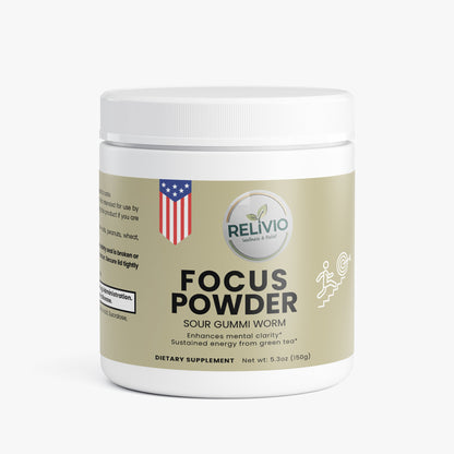 Focus Powder (Sour Gummi Worm)