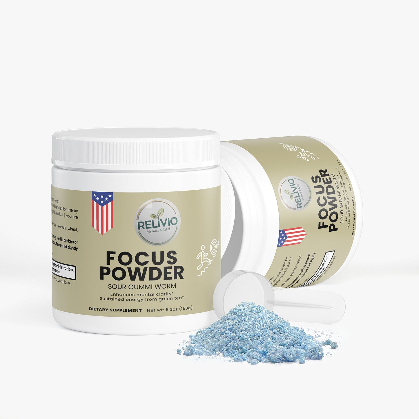 Focus Powder (Sour Gummi Worm)