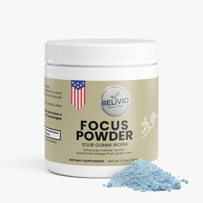 Focus Powder (Sour Gummi Worm)
