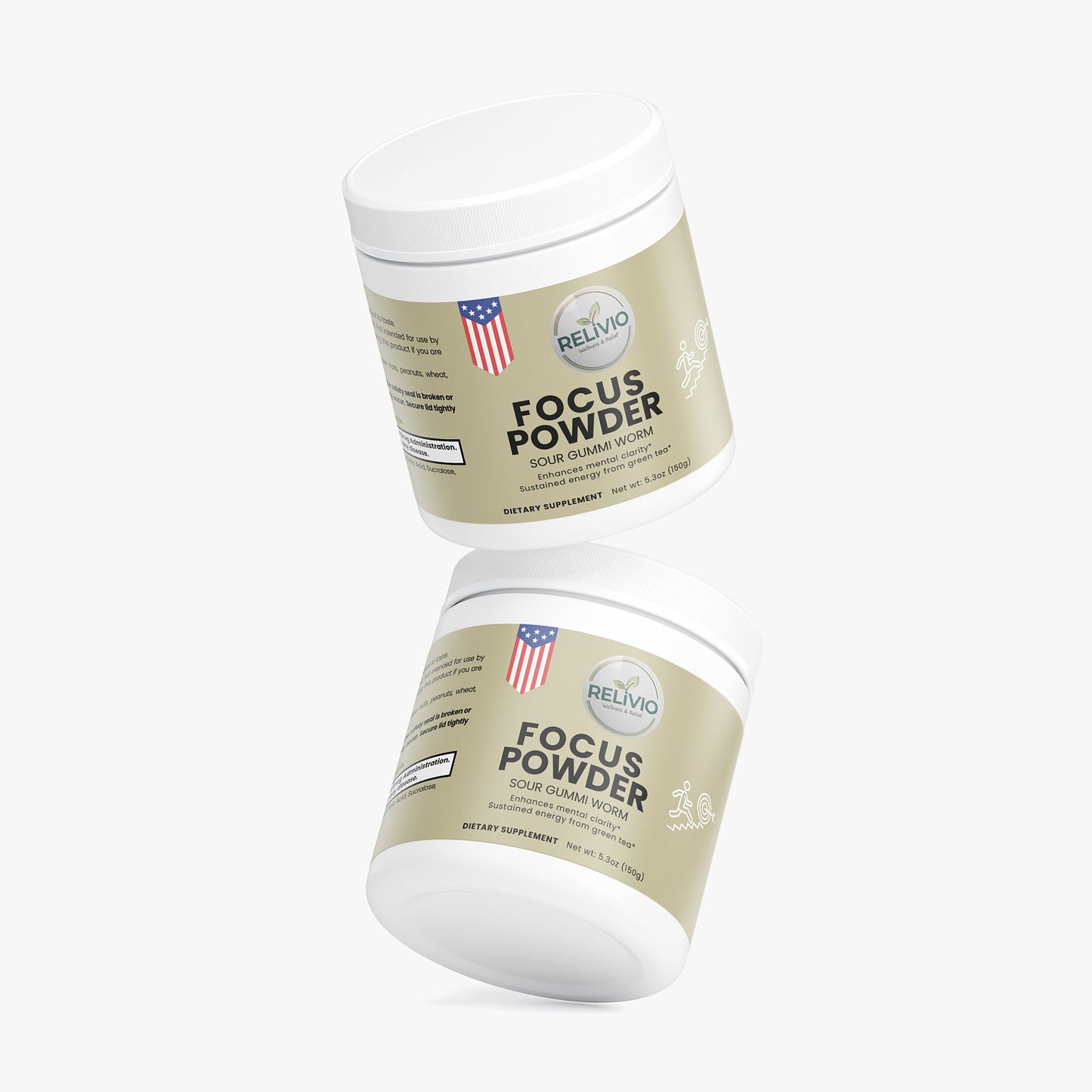 Focus Powder (Sour Gummi Worm)